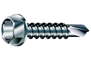 六角頭鑽尾自攻螺絲 (410 不銹鋼)